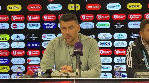 Gaziantep FK Teknik Direktörü Burak Yılmaz takımdan ayrılacağını açıkladı