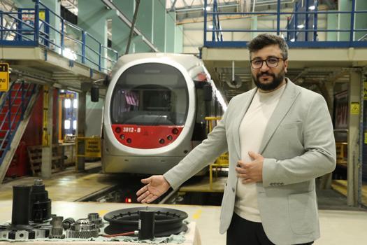 Yerli tramvay parçalarıyla ekonomiye 180 milyon TL katkı