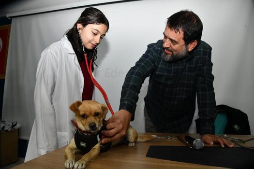 Osmaniye’de hayvan sevgisi küçük kalplere aşılanıyor