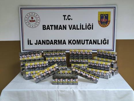 Batman’da 4 bin 867 paket kaçak sigara ele geçirildi