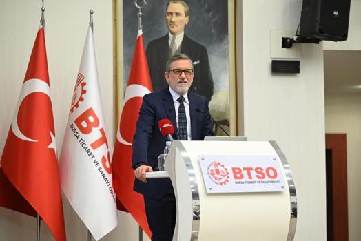 BTSO Başkanı Burkay: Bugün iş kurmak ve üretmek her zamankinden daha değerlidir