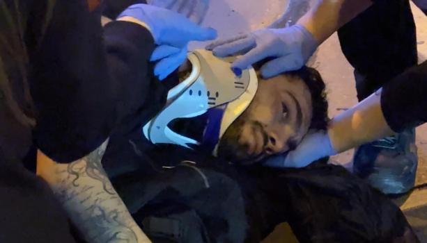 İstanbul - Dolmabahçe-Bomonti tünelinde kaza; araca çarpan motosiklet sürücüsü ağır yaralandı