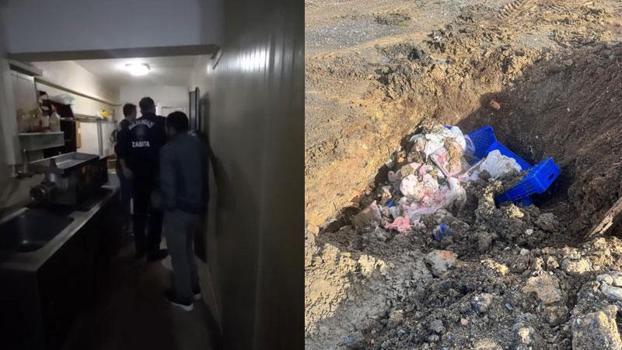 Sultangazi'de 300 kilogram kırmızı ve beyaz et imha edildi