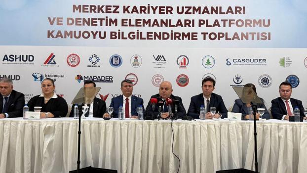 Merkez Kariyer Uzmanları ve Denetim Elemanları Platformu sözcüsü Yüksel: Özlük hakları vaatleri yerine getirilmeli
