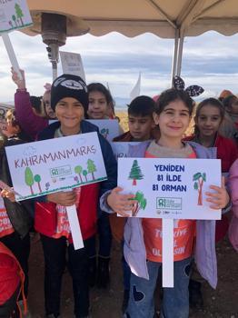 ‘81 İlde 81 Orman’ projesi Kahramanmaraş ile devam ediyor