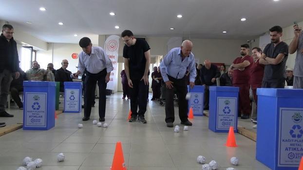 Edirne’de huzurevi sakinlerinden ‘Sıfır atık’ etkinliği