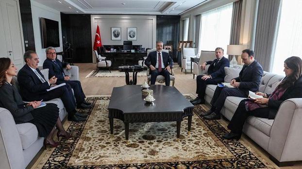 Bakan Fidan, BM Genel Sekreter Yardımcısı Fletcher'i kabul etti