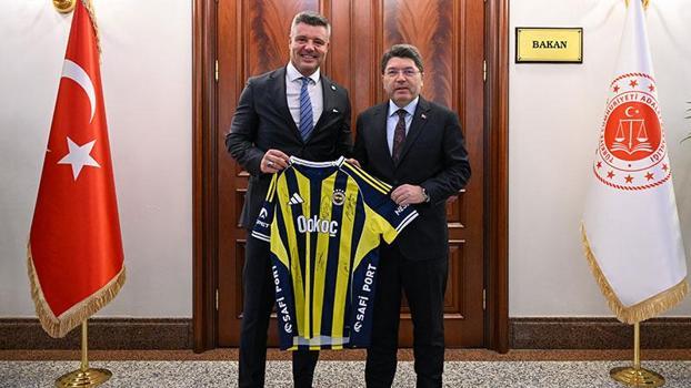 Adalet Bakanı Tunç, Sadettin Saran ile bir araya geldi