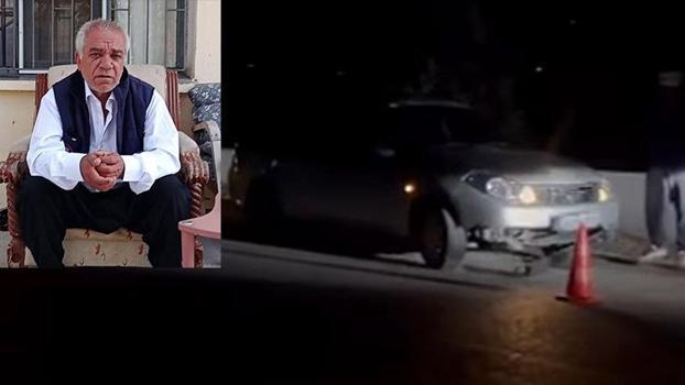 Yolda yatar vaziyetteki kişinin üzerinden otomobil geçti