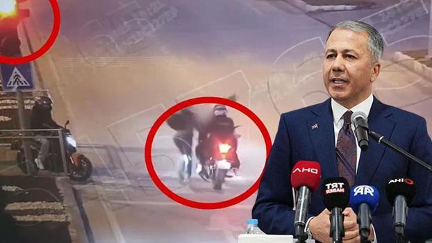 Bakan Yerlikaya: Edirne'de kırmızı ışık ihlali yaparak yayaya çarpan motosiklet sürücüsünün yakalandı