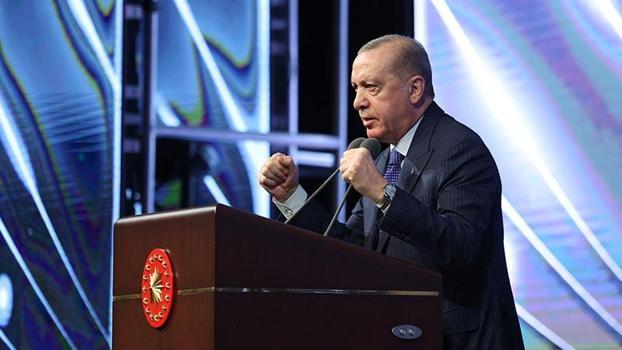 Cumhurbaşkanı Erdoğan: Filistin halkının yanında dimdik duruyoruz