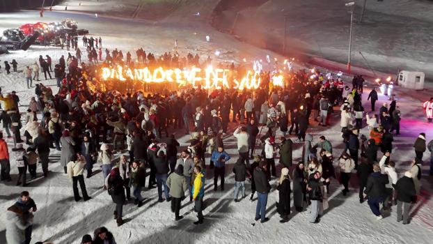 Palandöken'de görkemli sezon açılışı