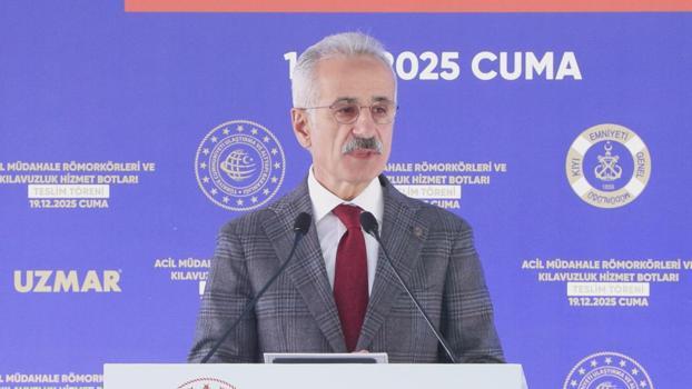 İstanbul- Bakan Uraloğlu: 2025 yılı, Türk denizciliğinin altın yılı olarak tarihe geçmiştir