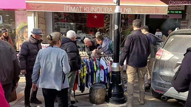 CHP Şile İlçe Başkanlığı önünde 'kızıma küfür ettiler' diye bağıran kişi gözaltına alındı