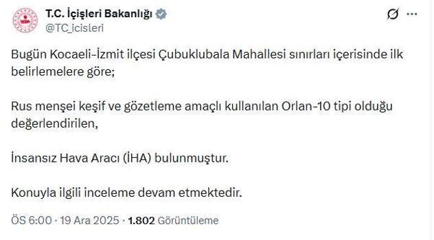 Kocaeli’de insansız hava aracı düştü (2)
