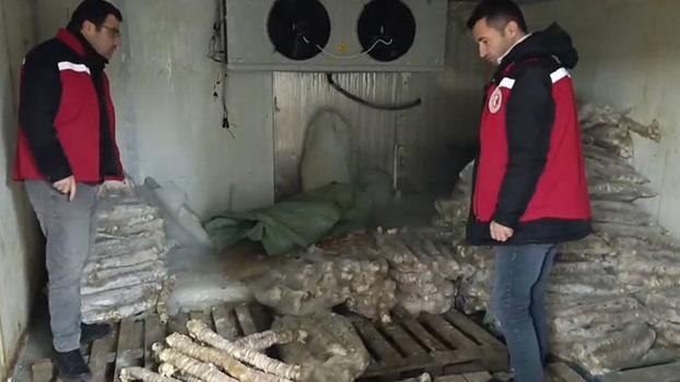 Manisa’da değeri 4 milyon lira olan bozulmuş kokoreç ele geçirildi