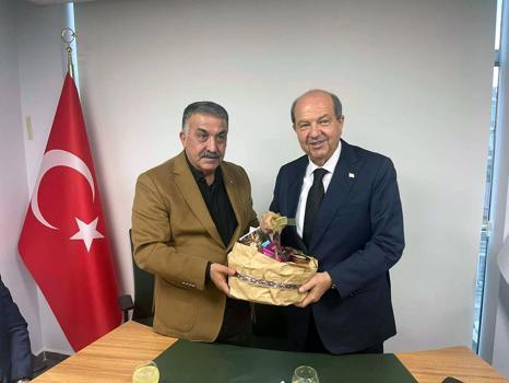 KKTC’nin 5’inci Cumhurbaşkanı Tatar’dan, ETSO’ya ziyaret