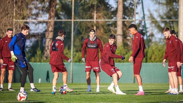 Trabzonspor'da Gençlerbirliği hazırlıkları sürdü