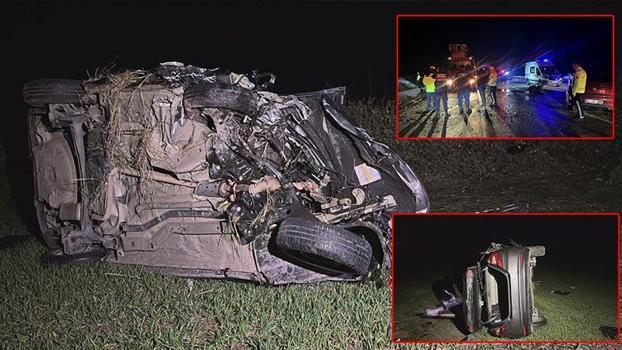 Çanakkale'de 2 otomobil çarpıştı: 5 ölü, 1 yaralı