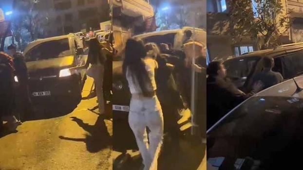 Gaziosmanpaşa’da kadına şiddet iddiası: Şüpheliye ve aracına saldırdılar