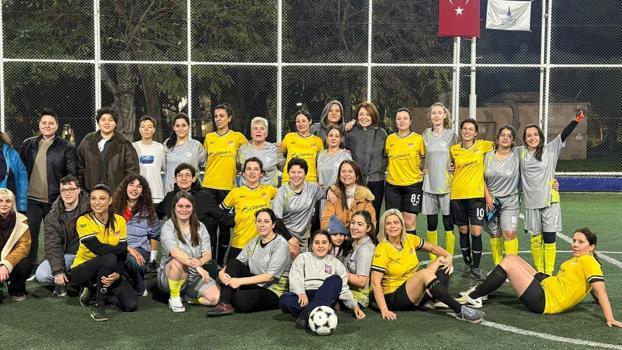 Kadın futbolunda dostluk buluşması