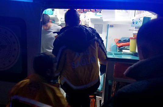 Tartıştığı arkadaşını darbetti