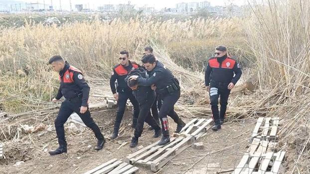 Aranan hükümlü sazlıkta yakalandı