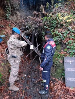 Zonguldak’ta 7 kaçak ocak imha edildi