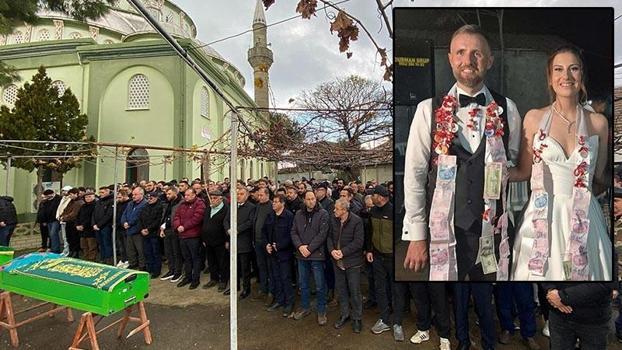 Çanakkale'deki kazada ölen Neslihan öğretmen ile eşinin babaannesi toprağa verildi