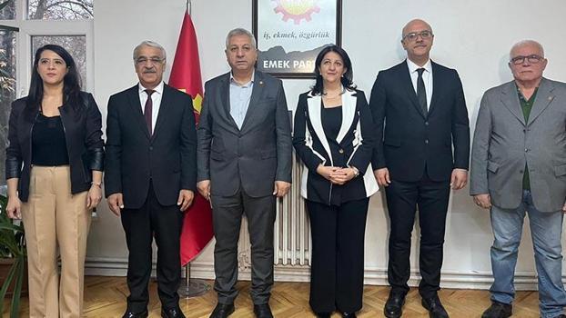 DEM Parti heyetinden, EMEP Partisi'ne ziyaret