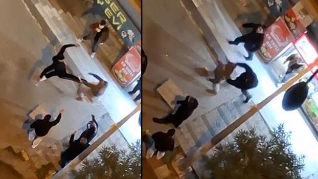 Kağıthane’de kavgada çift bıçakla saldırdı; tekme ve yumrukla darbedildi