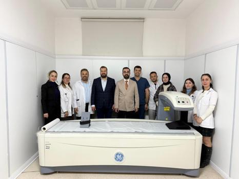 Kemer'e kemik dansitometri cihazı