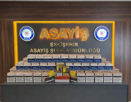 Eskişehir’de 29 bin kaçak sigara ele geçirildi