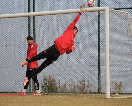 Hatayspor Vanspor maçı hazırlıklarını sürdürdü