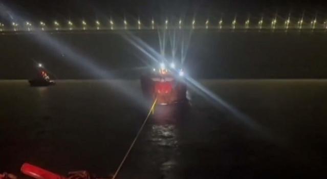 Çanakkale Boğazı'nda gemi arızası