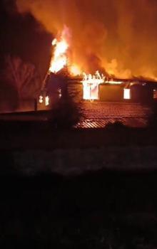 Eğlence merkezinde çıkan yangında öldü