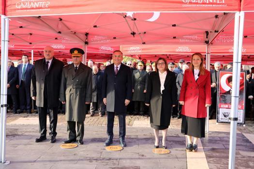 Gaziantep'in düşman işgalinden kurtuluşunun 104’üncü yıl dönümü törenle kutlandı