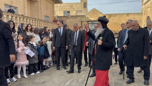 Mardin’de Süryaniler, Doğuş Bayramı’nı kutladı (2)