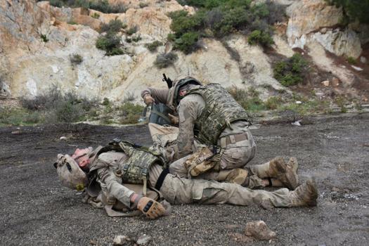 Jandarma Komando Özel Harekat birlikleri, ‘Savaşçı Yarışması'nda mücadele ediyor