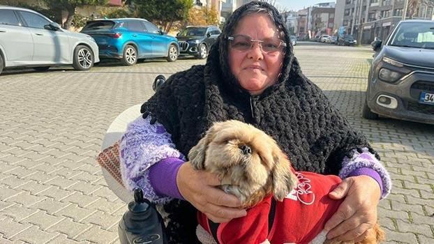 Yürüme yetisi sonrası eşini de kaybetti; can dostu 'Fıstık' ile hayata tutundu