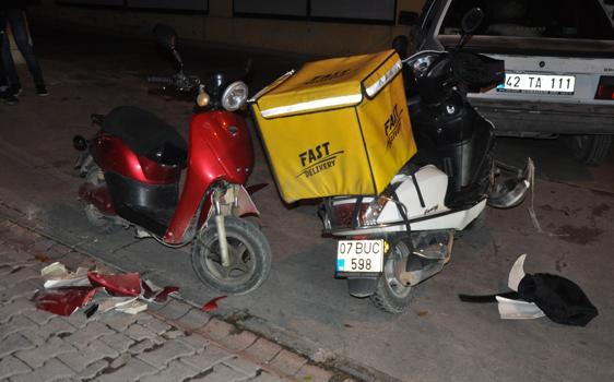 Gazipaşa'da kaza: 2 yaralı