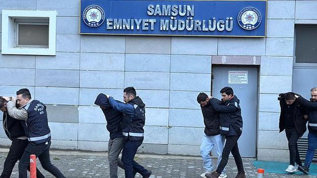 Samsun’da tütün kaçakçılarına operasyon: 4 gözaltı