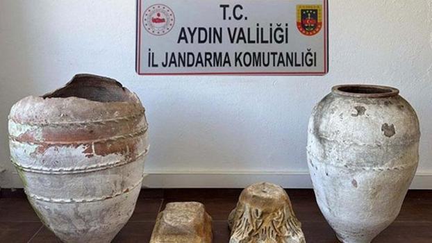 Aydın'da tarihi eser operasyonu