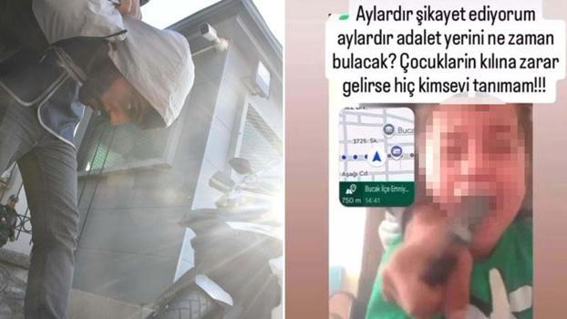 Eşini tehdit edip, çocuklarının boğazına bıçak dayayan sanığın tahliyesi üst mahkemeden döndü