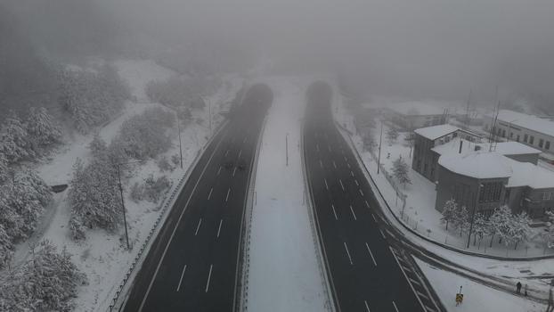 Bolu Dağı'nda kar yağışı / Ek fotoğraflar