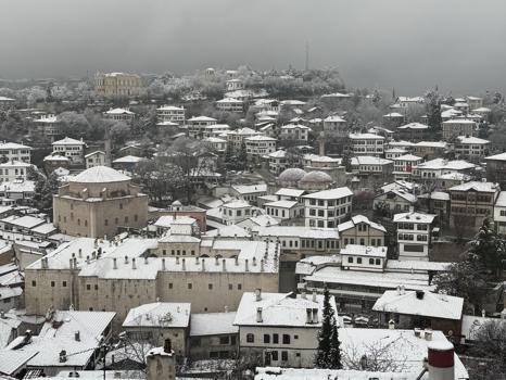 Karabük’te kar yağışı (2)