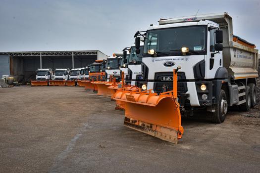 Bursa Büyükşehir Belediyesi’nden kar tedbiri