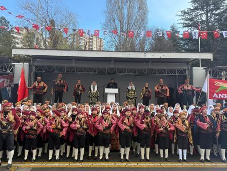 Atatürk'ün Ankara'ya gelişinin 106'ncı yıl dönümü kutlandı (2)