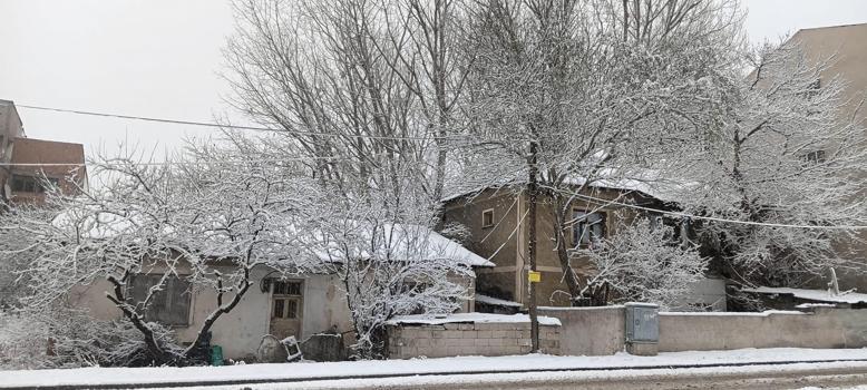 Erzurum'da soğuk hava ve kar yağışı etkili oluyor (2)
