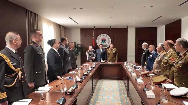 Genelkurmay Başkanı Bayraktaroğlu, Libya Başbakanı Dibeybe ile görüştü